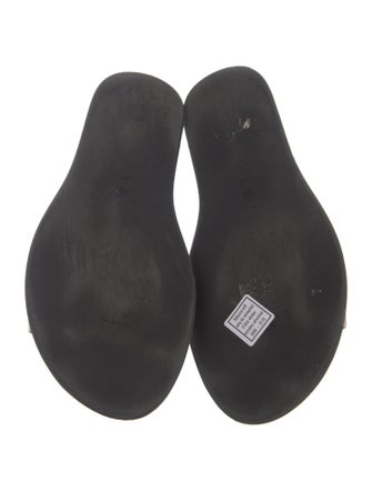 The Row Satin Slides