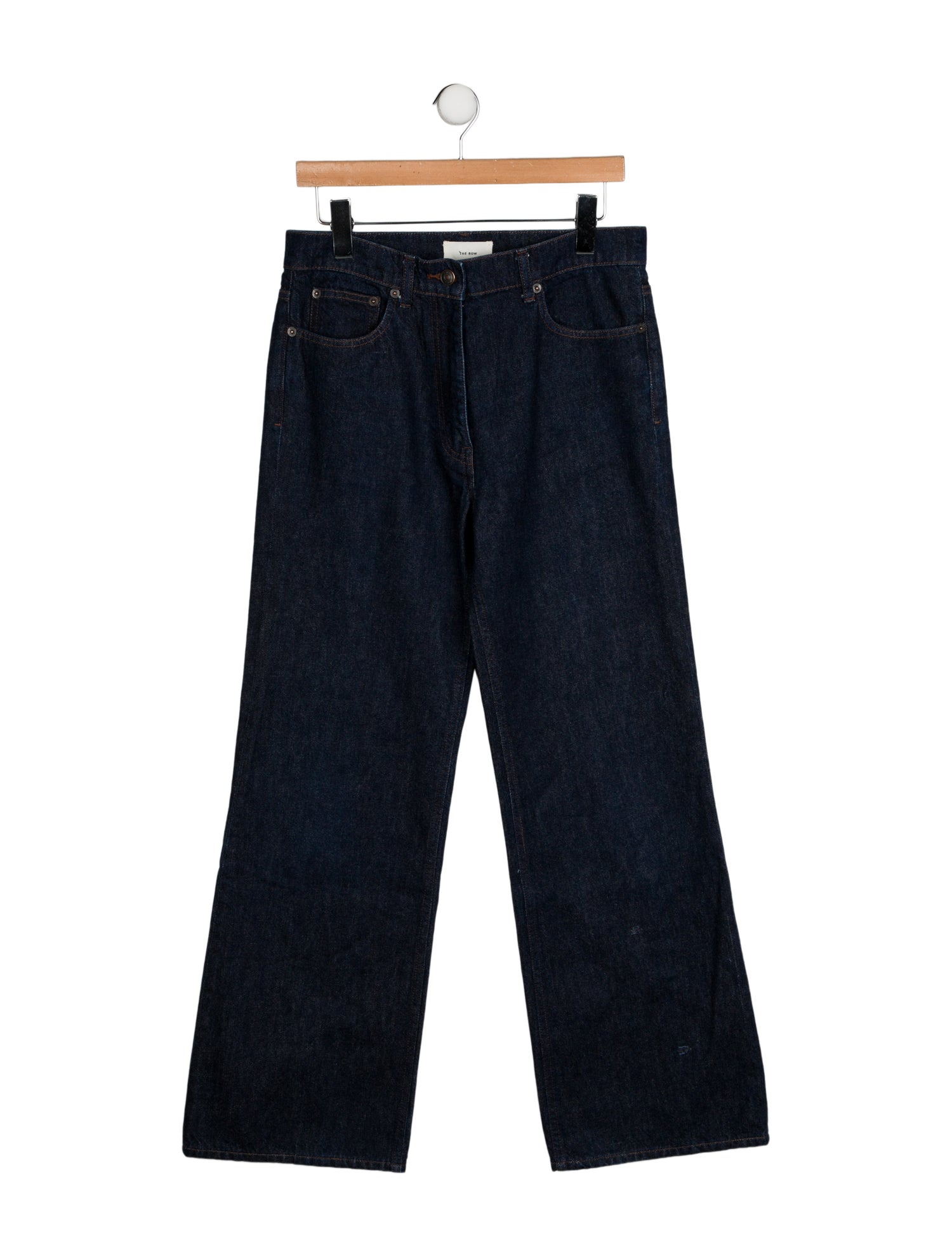 The Row High-Rise Wide Leg Jeans