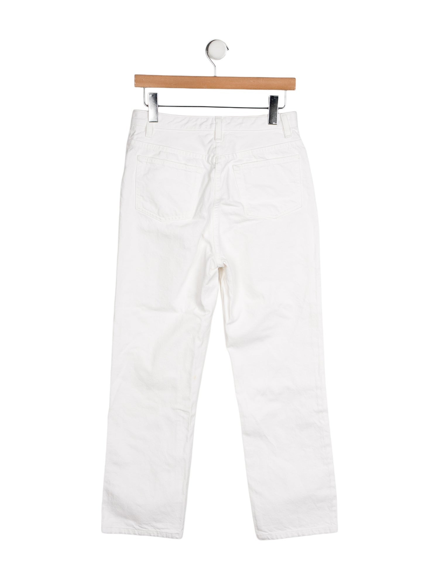 The Row High-Rise Straight Leg Jeans