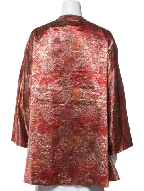 The Row Silk Printed Coat