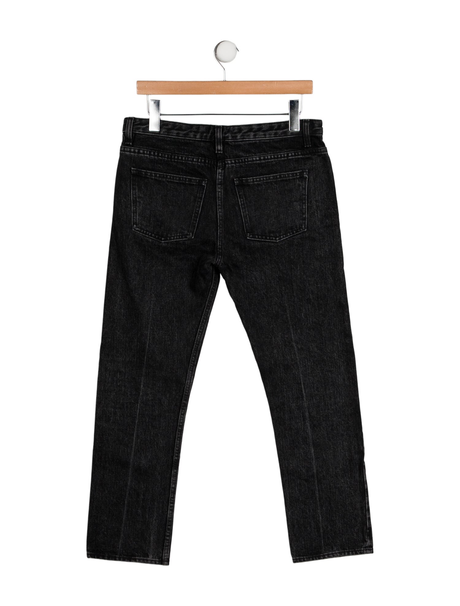 The Row Mid-Rise Straight Leg Jeans
