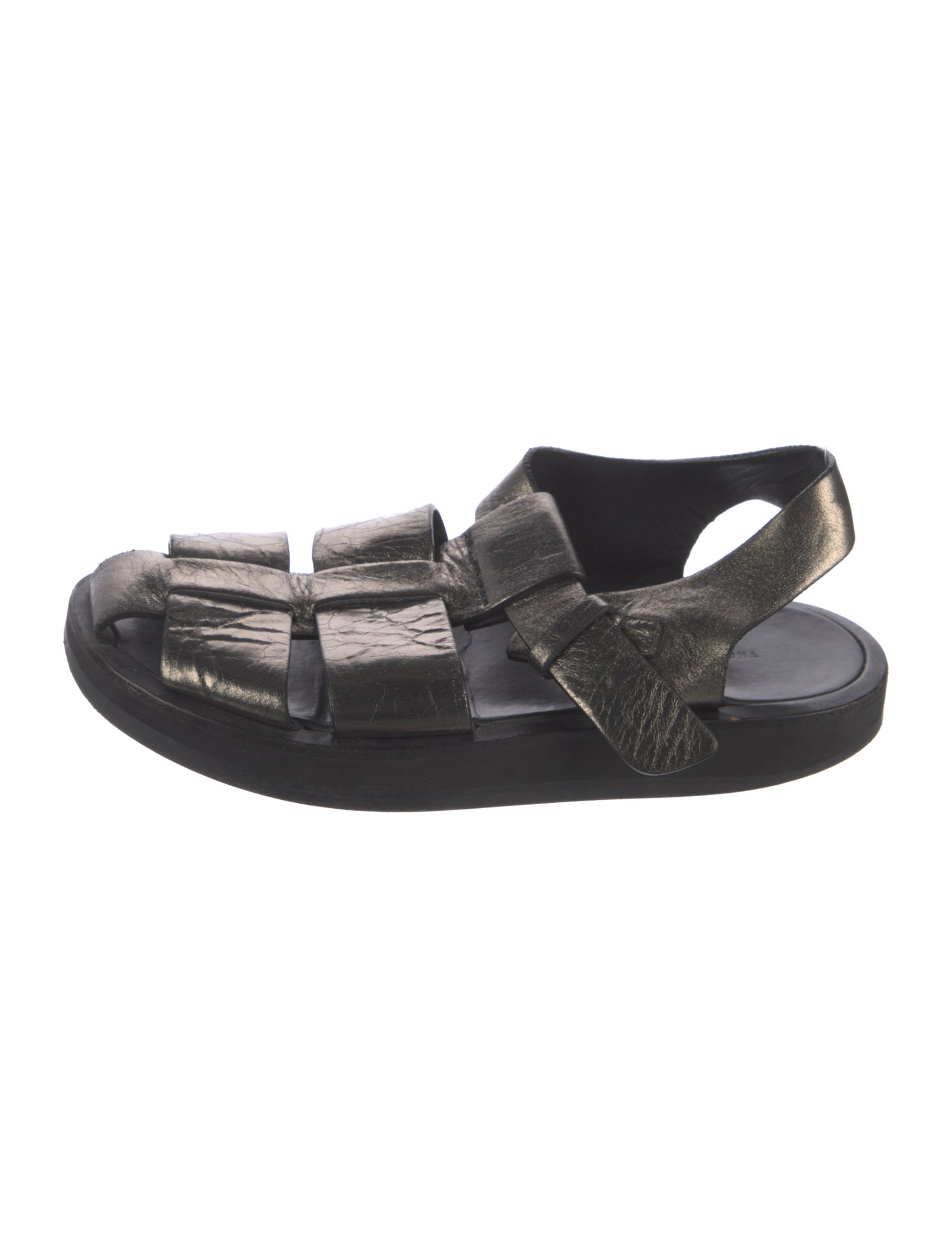 The Row Leather Slingback Flats