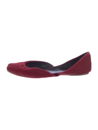 The Row Gemma Ponyhair D'Orsay Flats