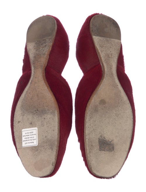 The Row Gemma Ponyhair D'Orsay Flats