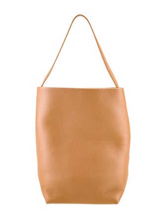 The Row Leather Large N/S Park Tote