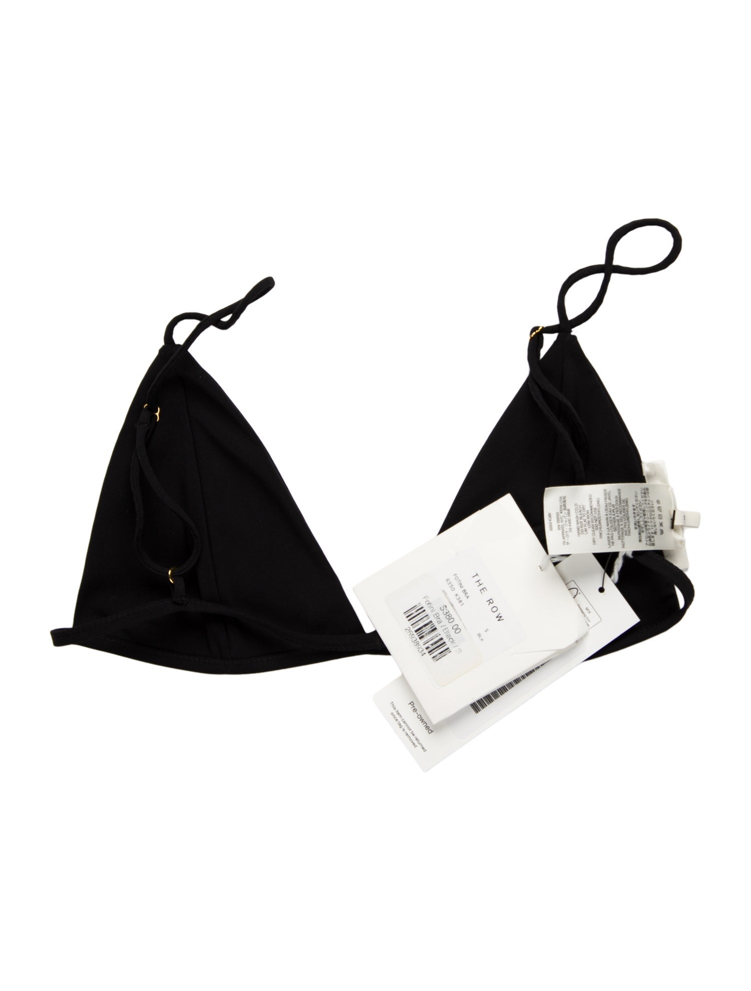 The Row Fotini V-Neck Crop Top