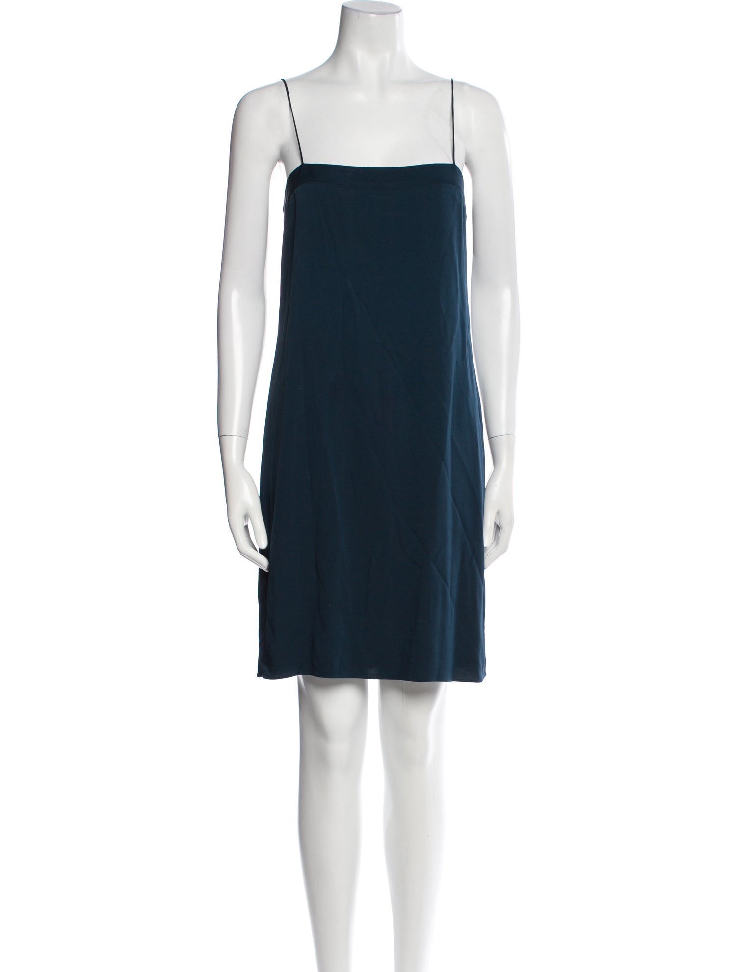 The Row Square Neckline Mini Dress