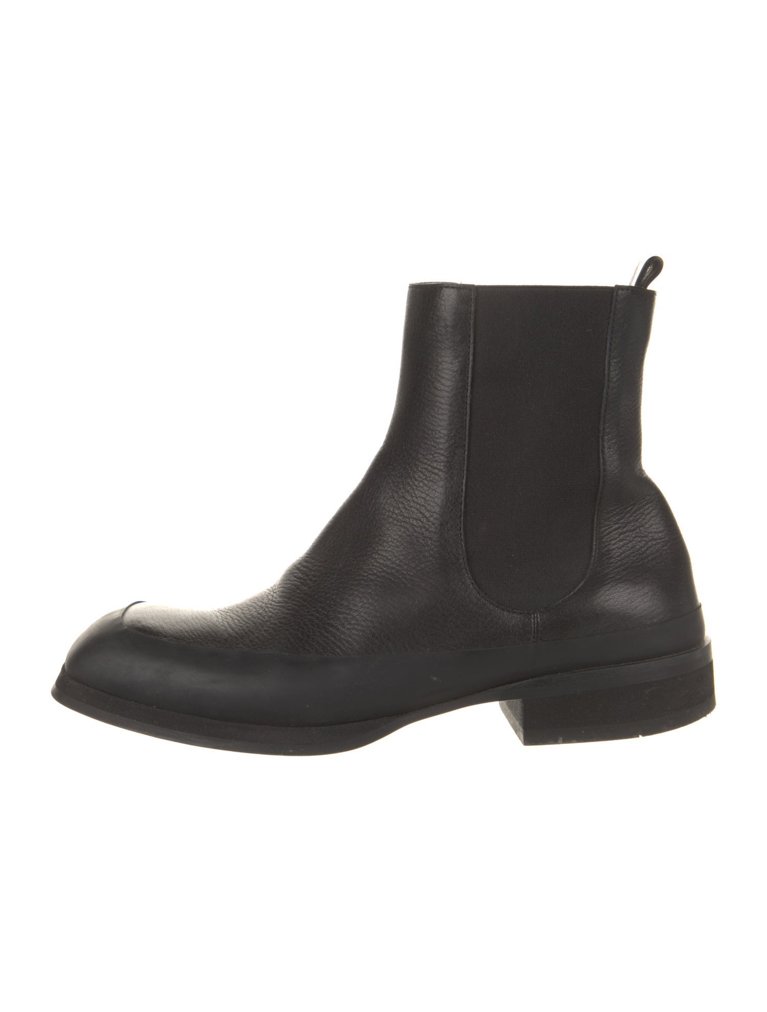 The Row Leather Chelsea Boots
