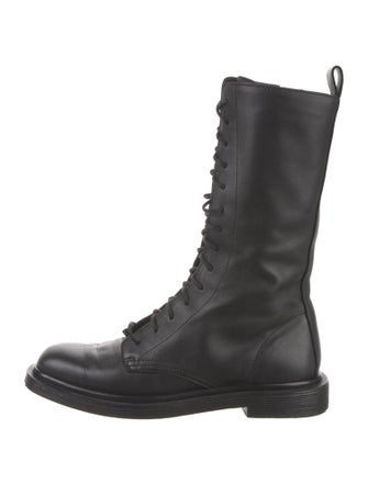 The Row Ranger Leather Combat Boots
