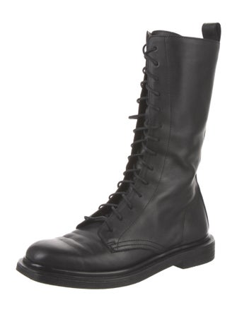 The Row Ranger Leather Combat Boots