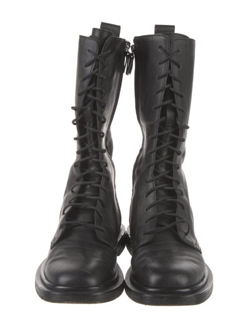 The Row Ranger Leather Combat Boots