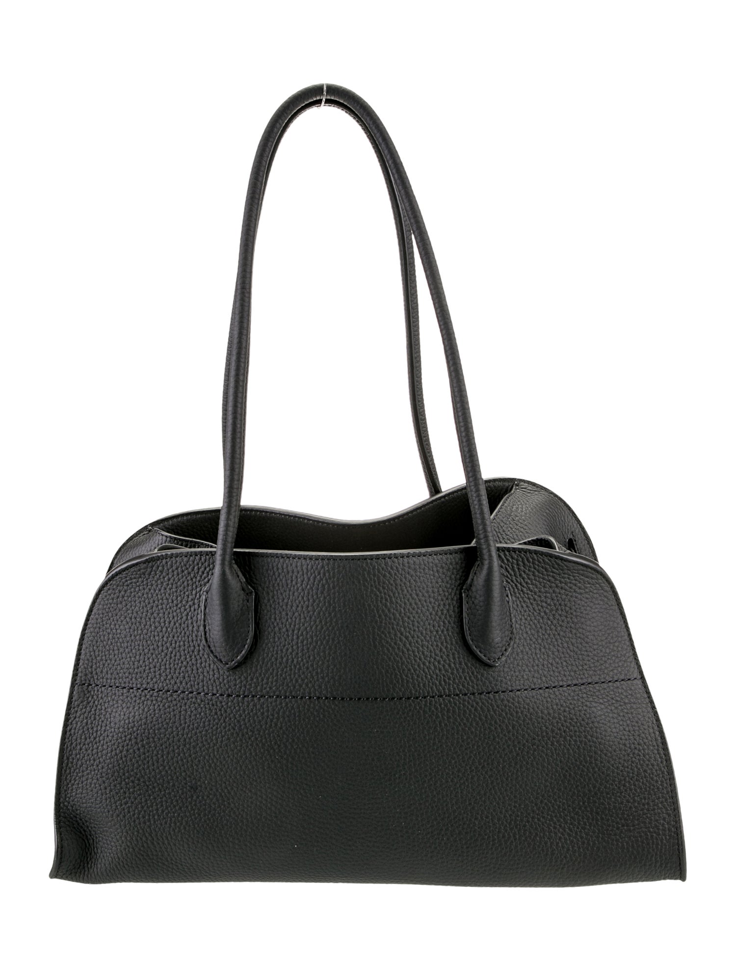 The Row Leather Soft Margaux Shoulder 12