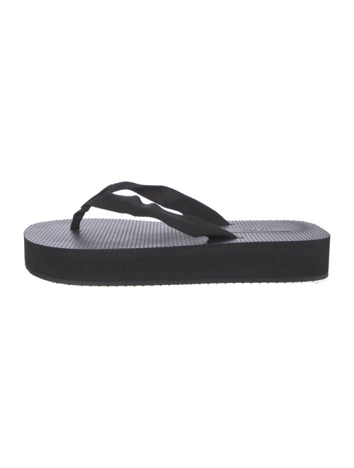 The Row Dune Platform Rubber Flip Flops