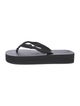 The Row Dune Platform Rubber Flip Flops