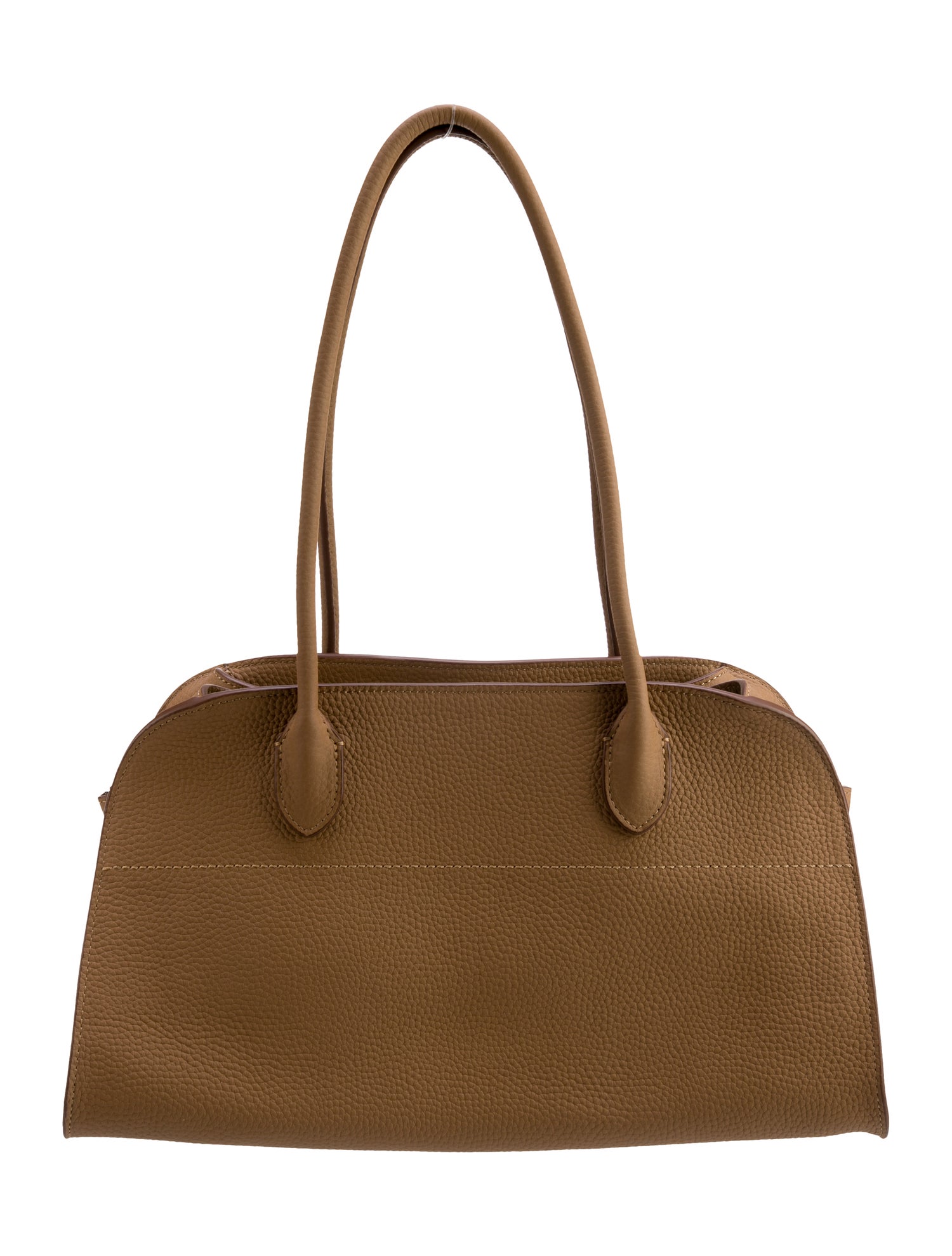 The Row Leather Soft Margaux Shoulder 12