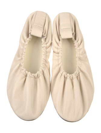 The Row Glove Leather Flats