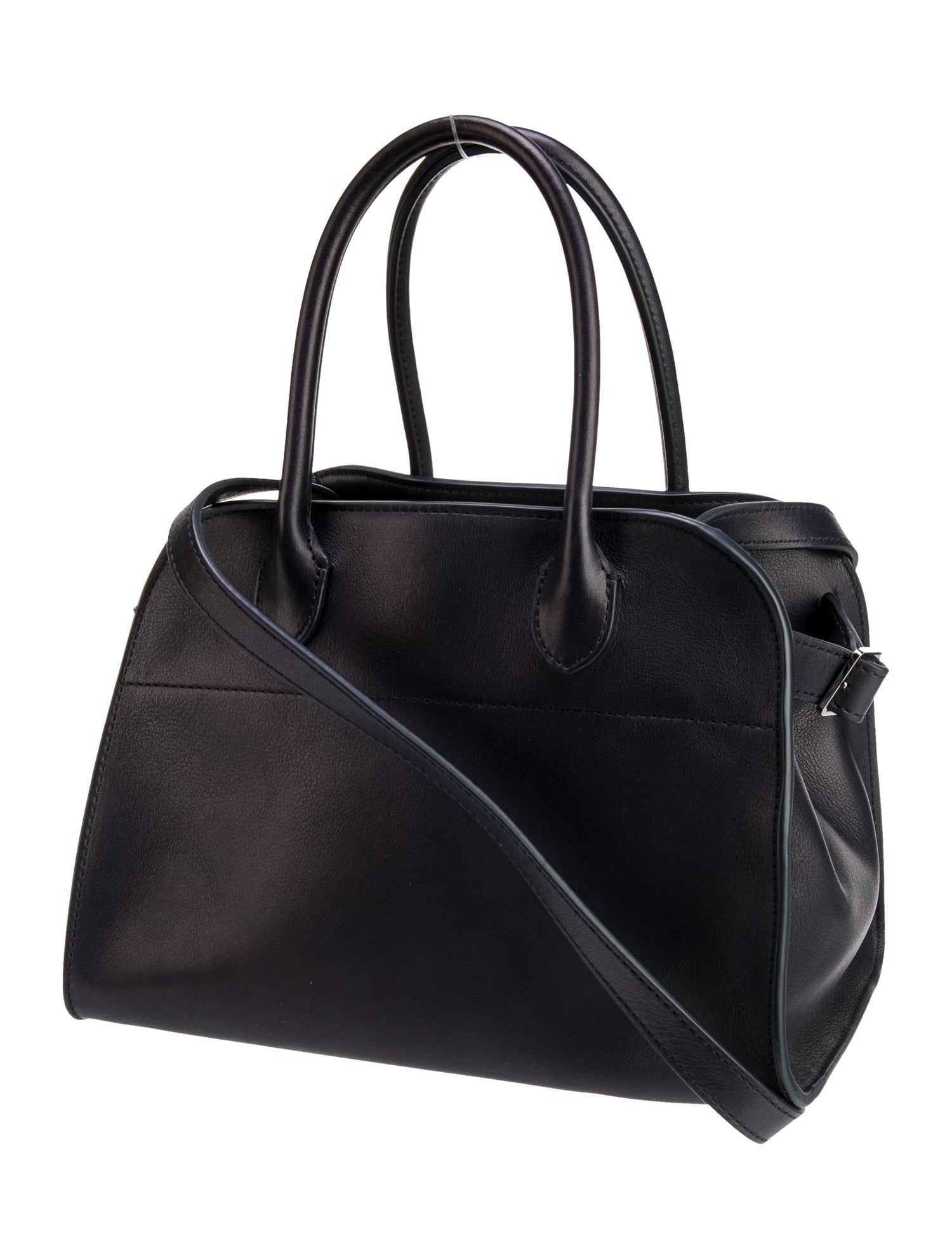 The Row Leather Soft Margaux 10 Handle Bag