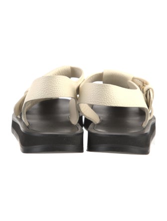 The Row Fisherman Leather Gladiator Sandals