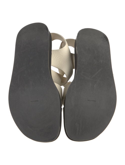 The Row Fisherman Leather Gladiator Sandals