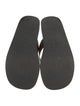 The Row Ginza Leather Flip Flops