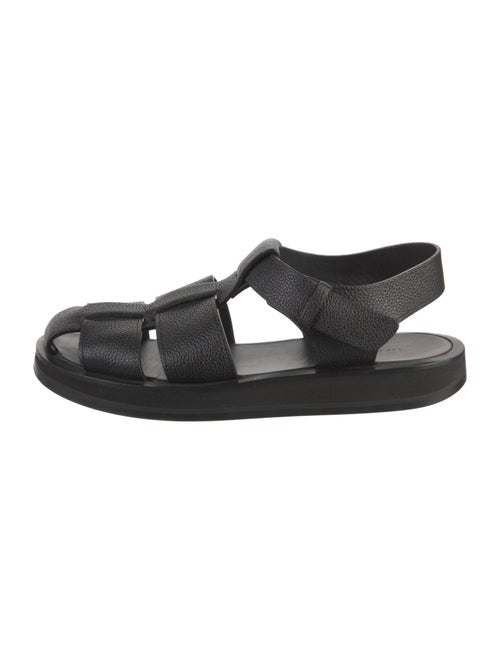 The Row Fisherman Leather Slingback Sandals