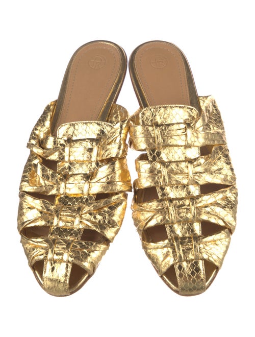 The Row Leather Mules