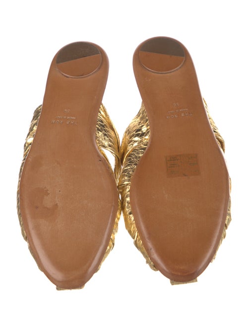 The Row Leather Mules