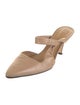 The Row Gala Twist Leather Mules