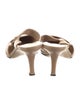 The Row Gala Twist Leather Mules