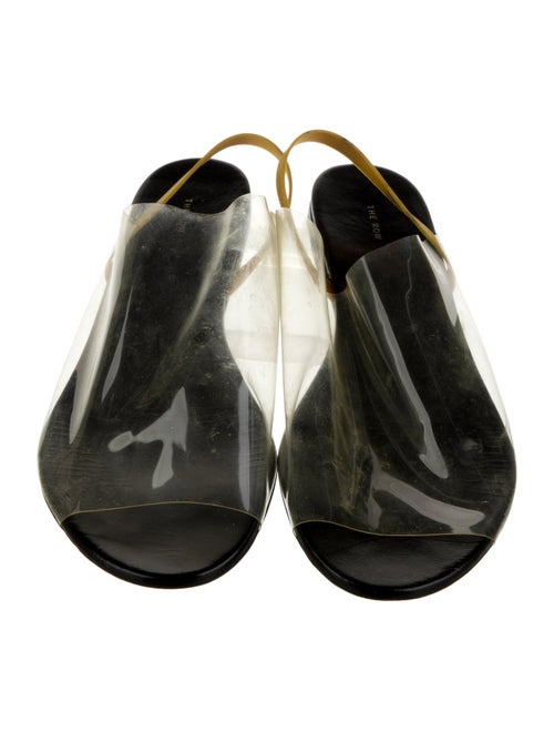 The Row Leather Slingback Flats