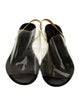 The Row Leather Slingback Flats