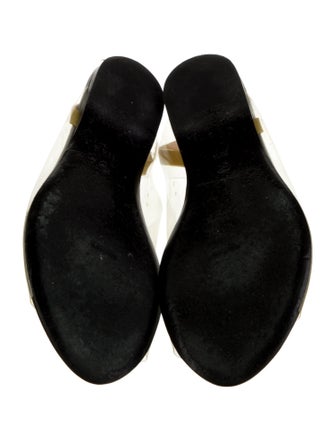 The Row Leather Slingback Flats