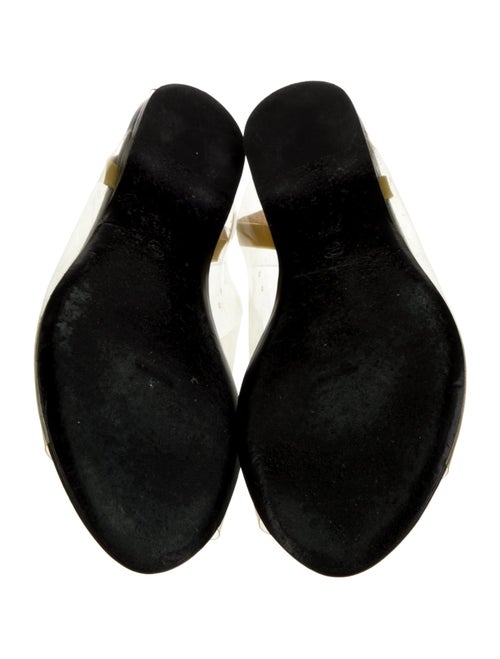 The Row Leather Slingback Flats