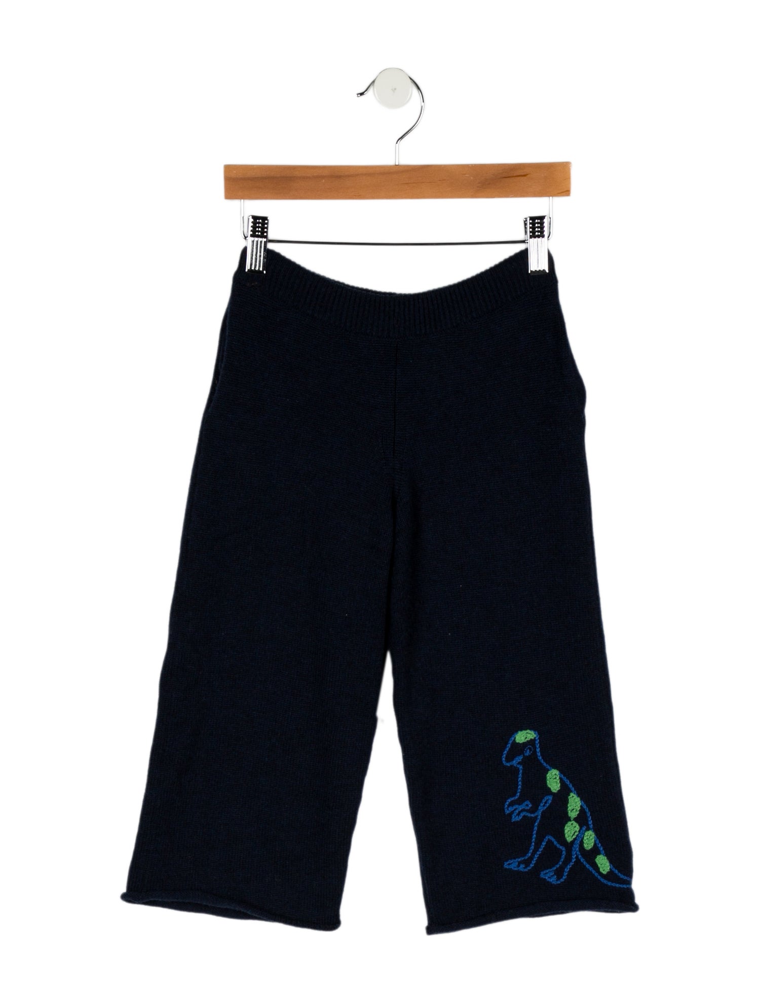 The Row Embroidered Wool Pants
