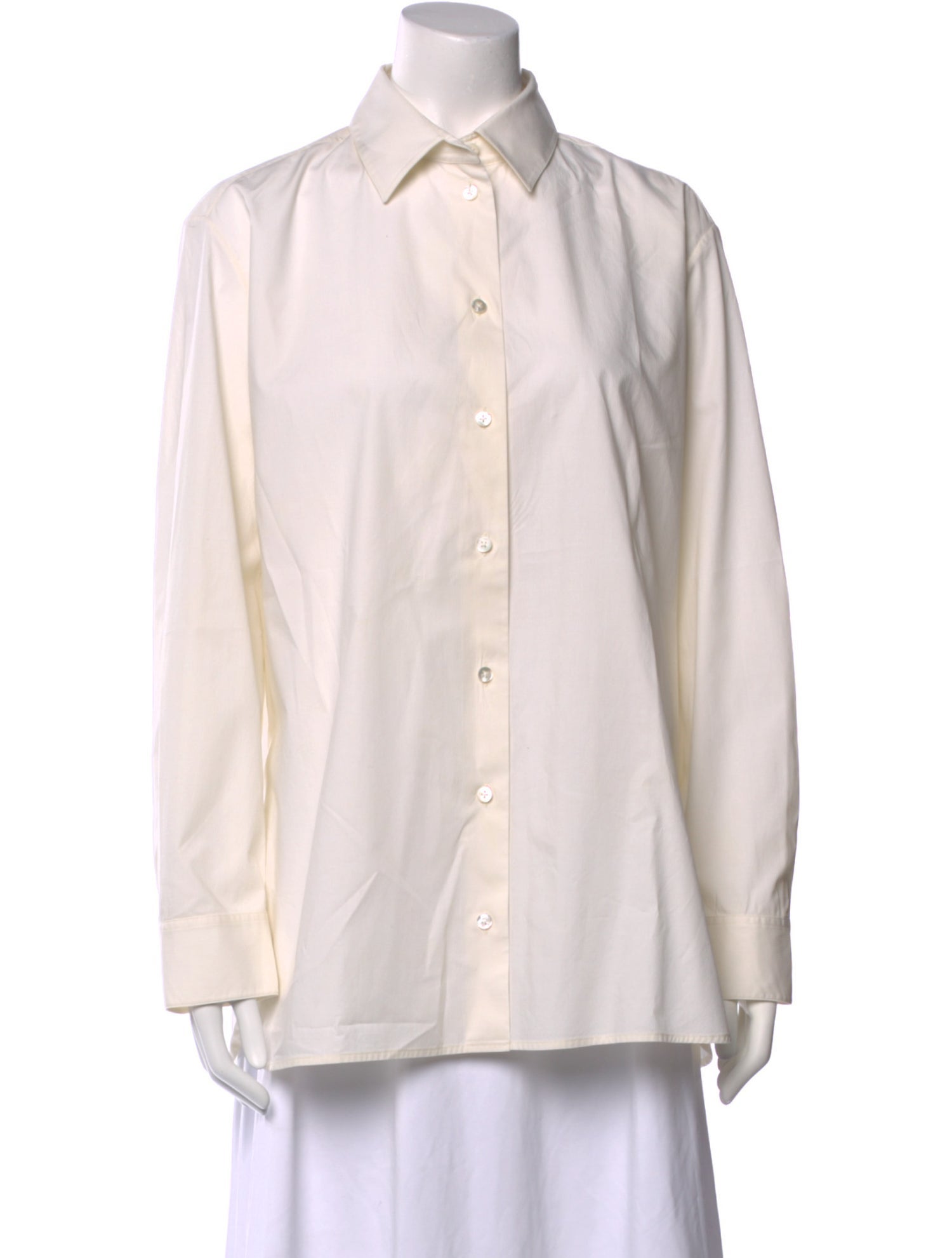 The Row Sisilia Long Sleeve Button-Up Top w/ Tags