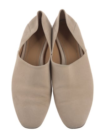 The Row Noelle Suede Mules