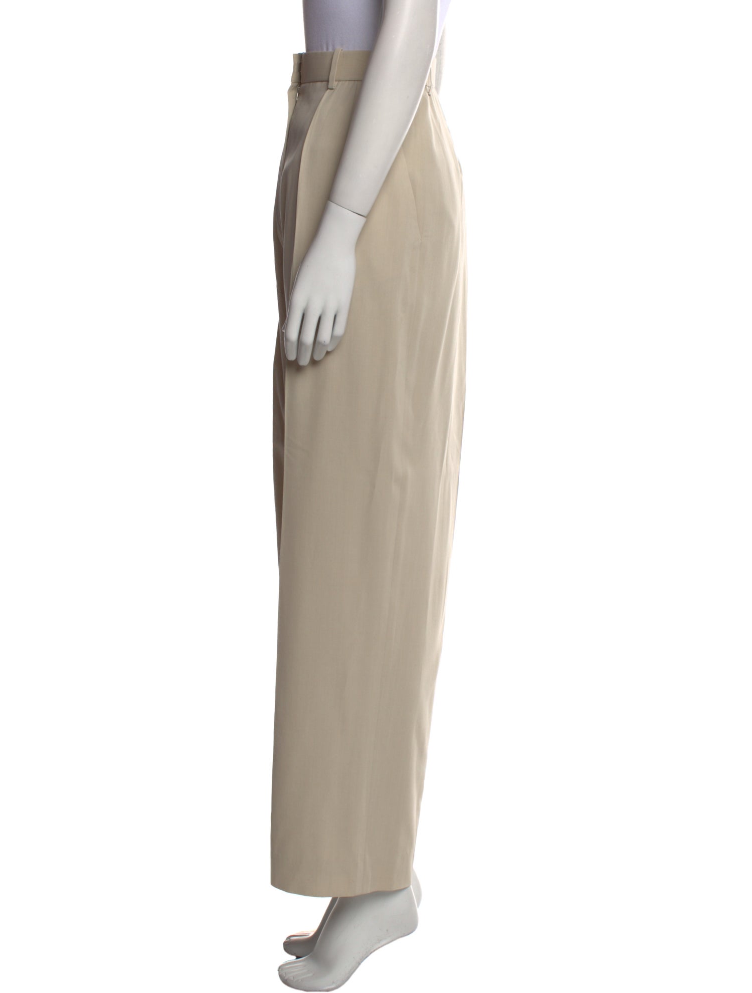 The Row Virgin Wool Straight Leg Pants