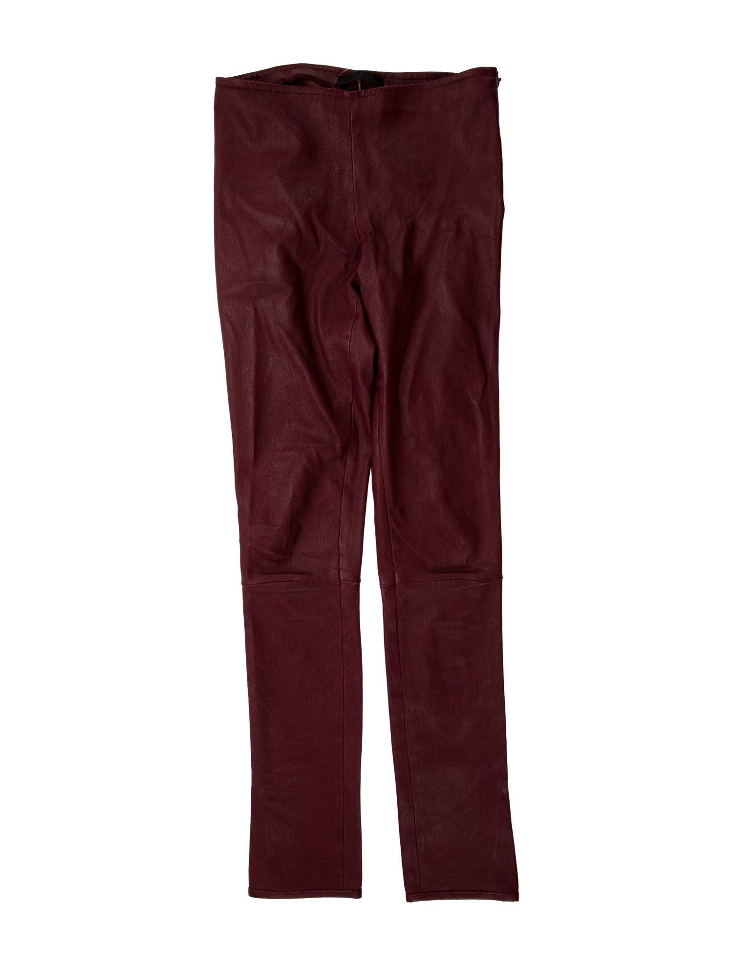 The Row Leather Skinny Leg Pants