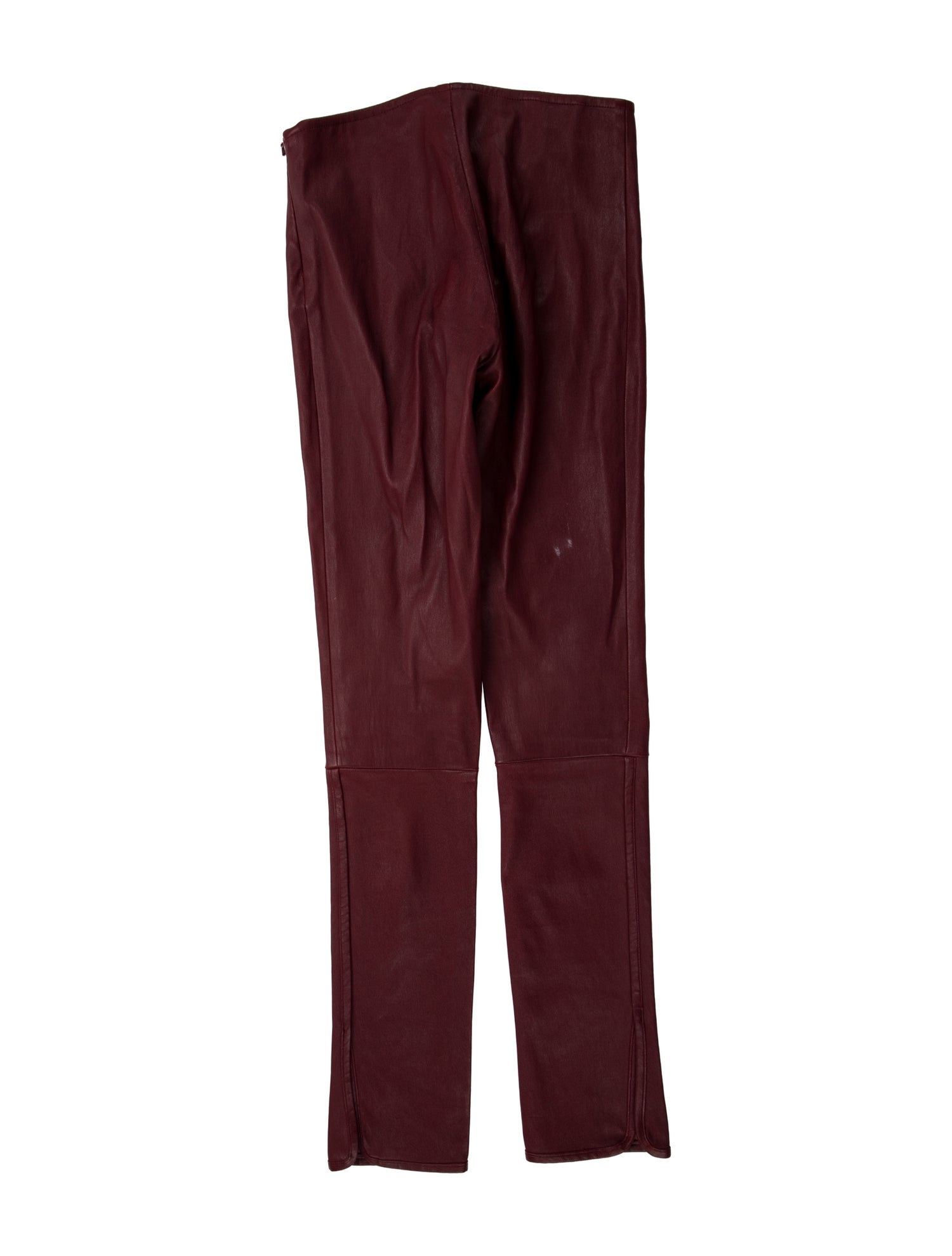 The Row Leather Skinny Leg Pants
