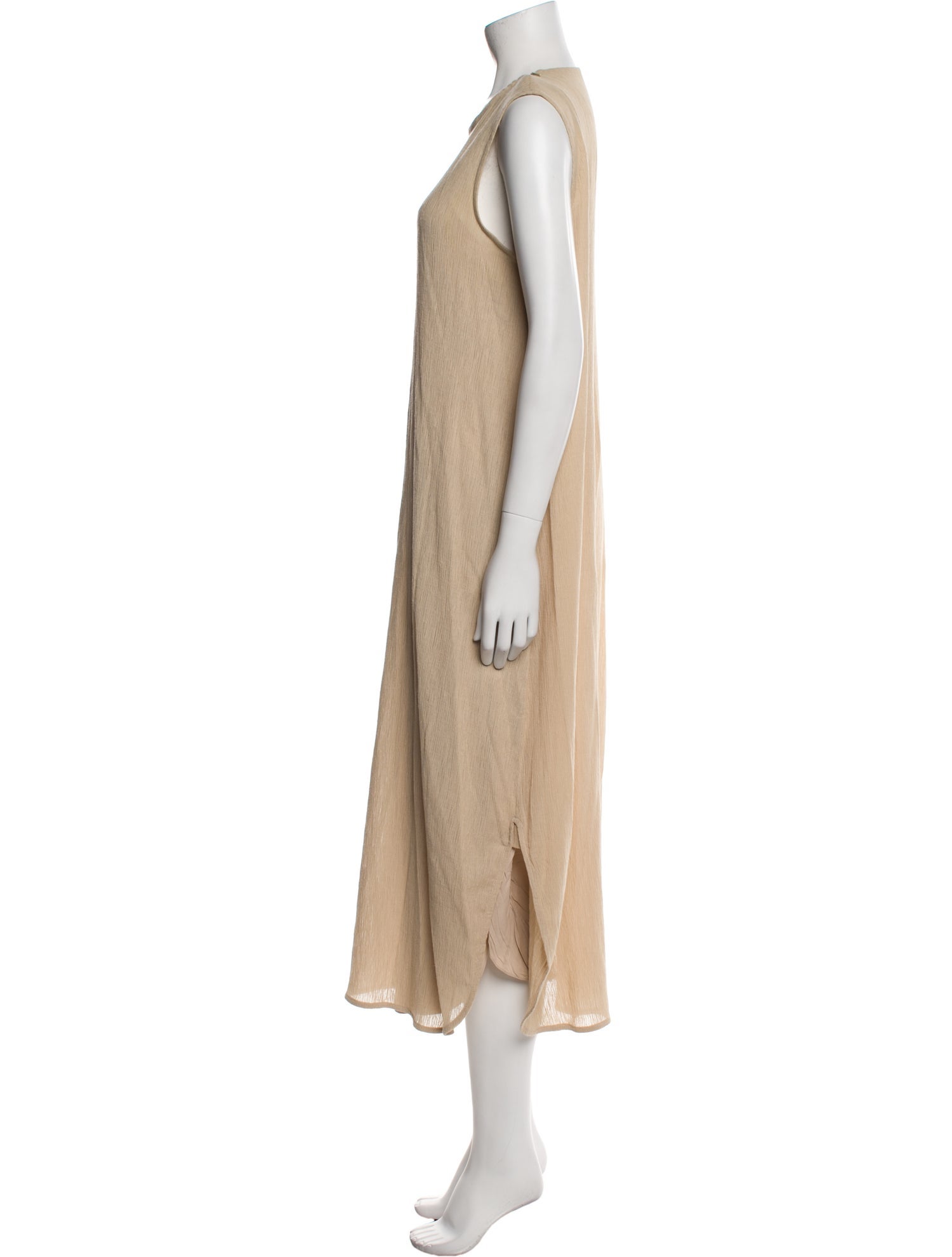 The Row Scoop Neck Long Dress