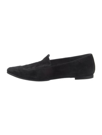 The Row Suede Loafers
