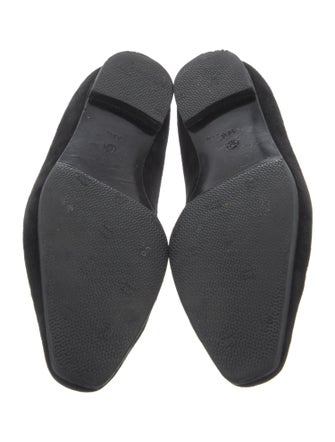 The Row Suede Loafers