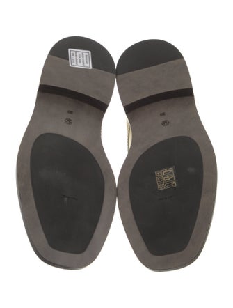 The Row Jules Derby Leather Oxfords