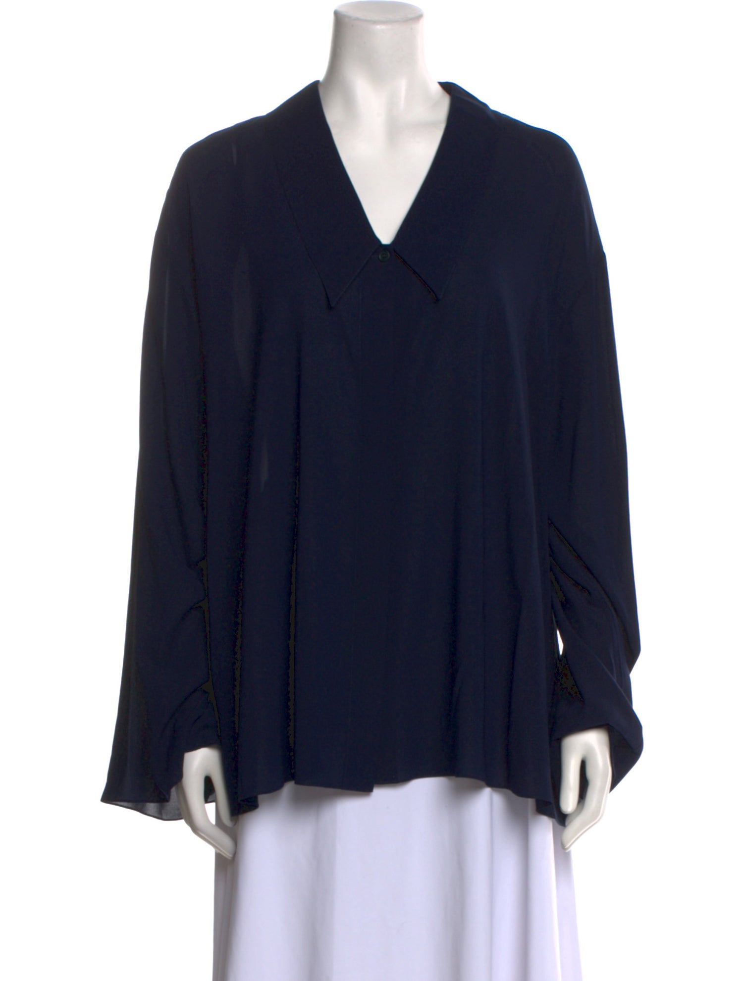 The Row Fabio Silk Blouse