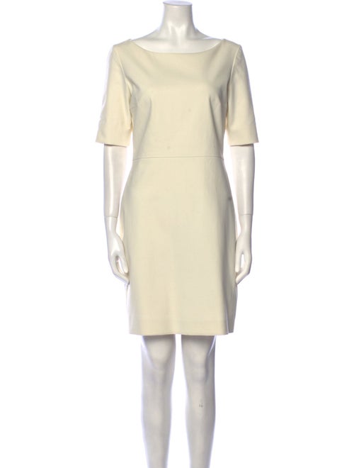 The Row Bateau Neckline Mini Dress