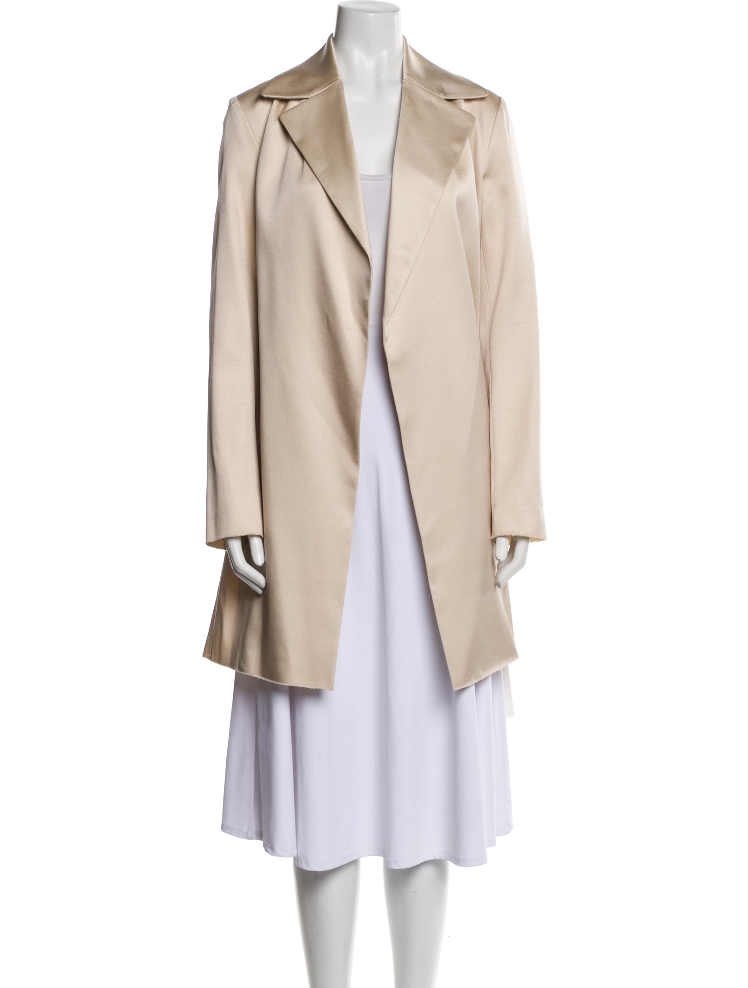 The Row Silk Coat