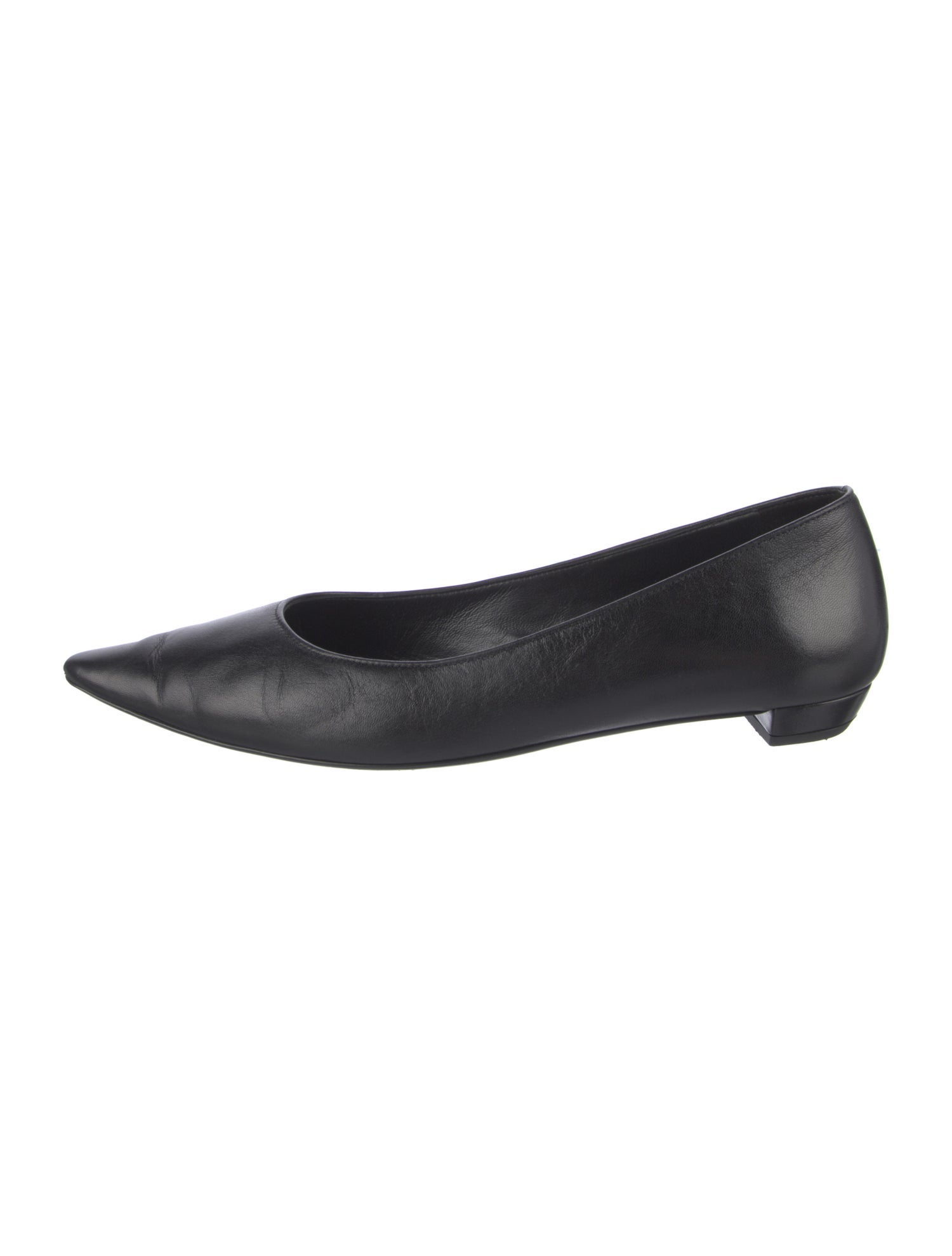 The Row Lady D Leather Flats