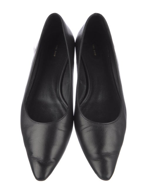 The Row Lady D Leather Flats