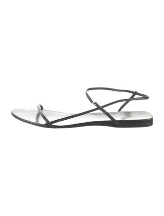 The Row Leather Sandals