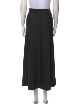 The Row Virgin Wool Midi Length Skirt